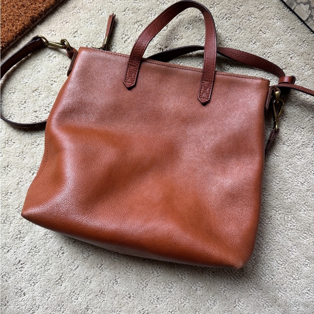 Classic Madewell Leather Crossbody Bag